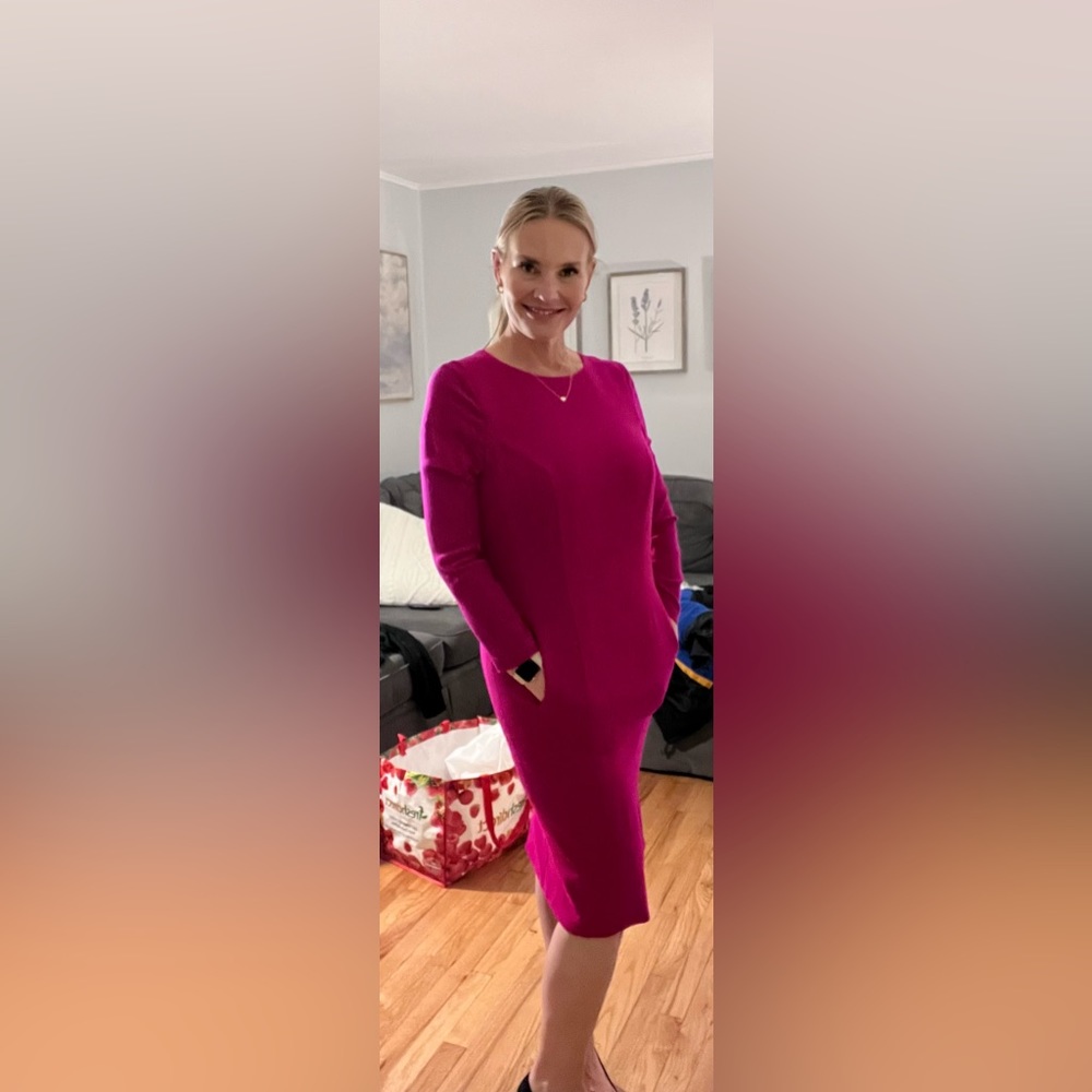 Vintage STYLE PARIS by Susan Sutherland Dress in Hot Pink